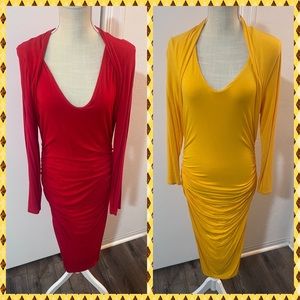 2 L size Tight Fit Venus Dresses